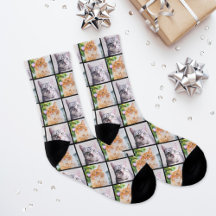 Custom Pet Foto Collage Cat Lady