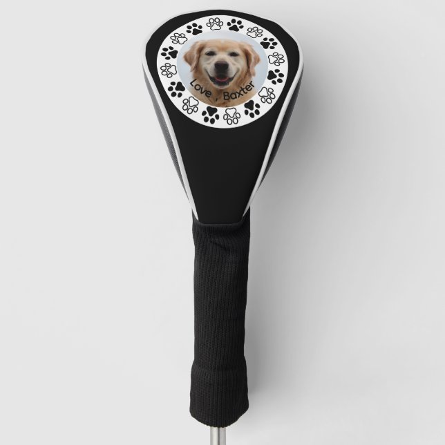 Custom Pet Foto Golf Head Cover Golf Headcover (Vorderseite)