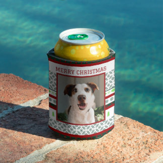 Custom Pet Foto Weihnachten Weihnachtsfest Hobby k Dosenkühler