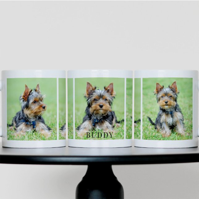 Custom Pet Multi Photo Personalized Kaffeetasse (Von Creator hochgeladen)