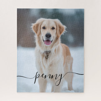 Custom Pet Photo Puzzle Personalized Elegant Gift