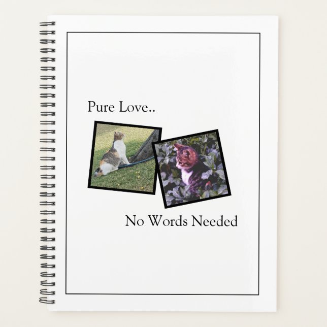 Custom Pet Planner Notebook (Devant)