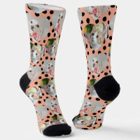 Custom Pet Socks Hund Mama Geschenk 2 Fotos Katzen