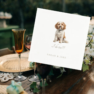 Custom Pet Wedkins IV Serviette