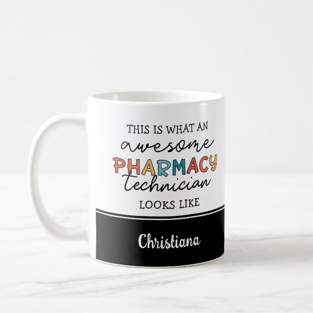Custom Pharmacy Technique Phantastisch Funny Kaffeetasse (Links)