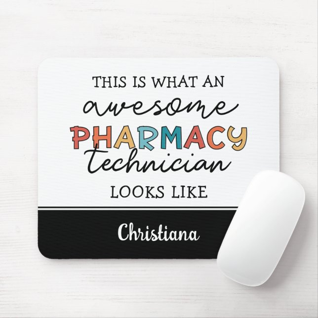 Custom Pharmacy Technique Phantastisch Funny Mousepad (Mit Mouse)
