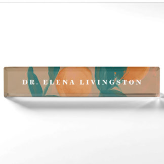 Custom PhD Graduate Gift Vintage Namensplatte Namensplakette