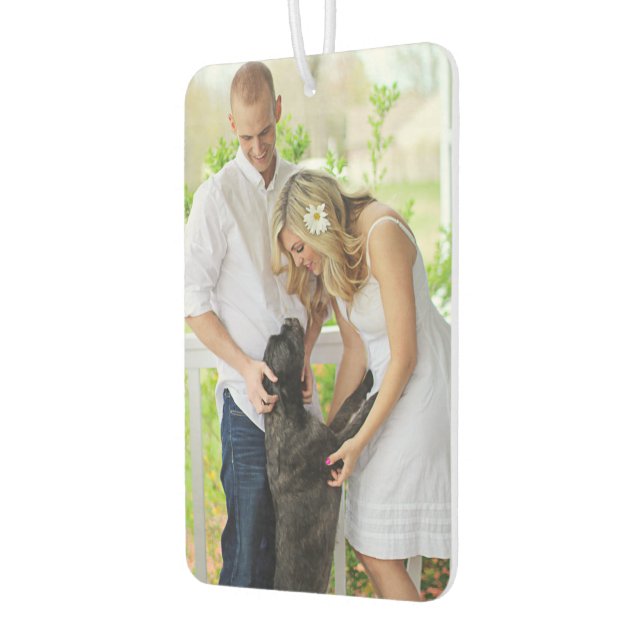 Custom Photo Air Freshener Your Favorite Photos Autolufterfrischer (Links)