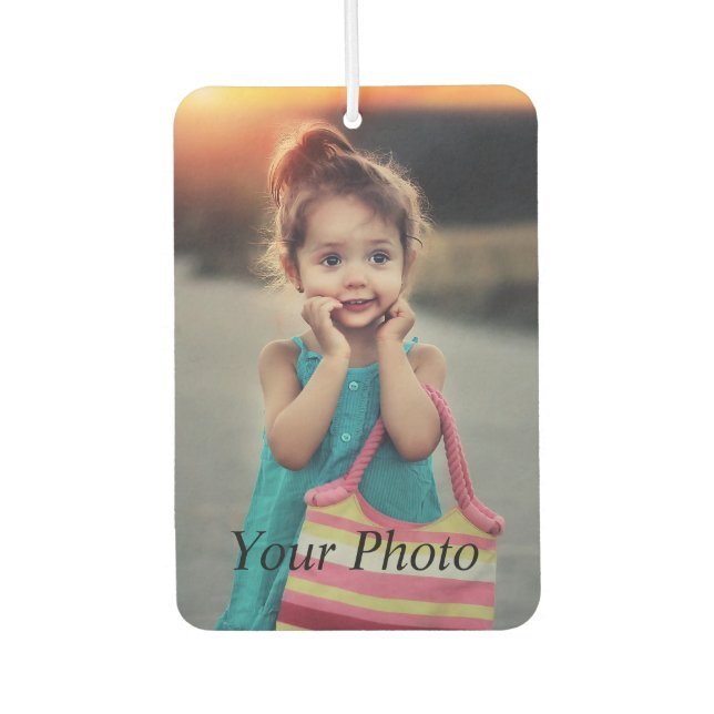 Custom Photo Autolufterfrischer (Vorderseite)