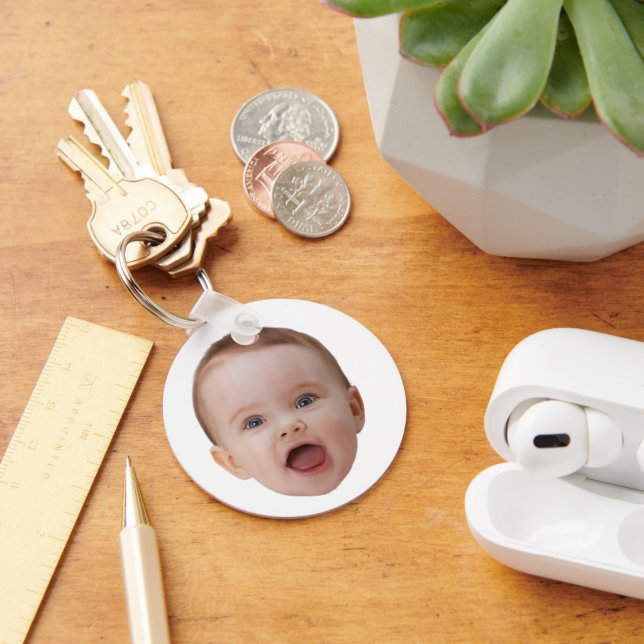 Custom Photo, Custom Photo Face Schlüsselanhänger (Schreibtisch)