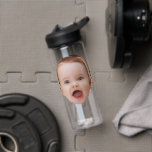 Custom Photo, Custom Photo Face Trinkflasche<br><div class="desc">Custom Baby Face</div>