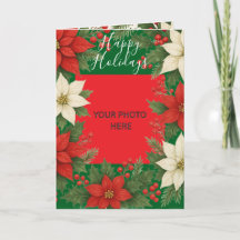 Custom Photo Elegant Timeless Christmas 