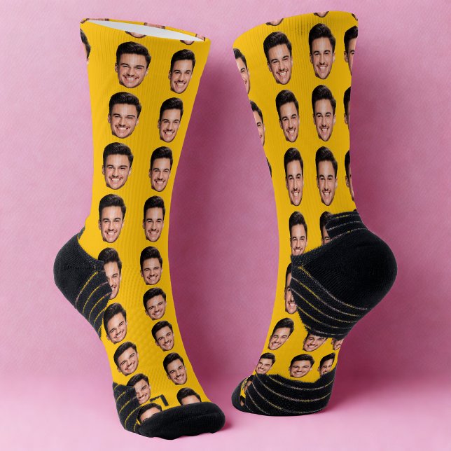 Custom Photo Face Socks Socken (Von Creator hochgeladen)