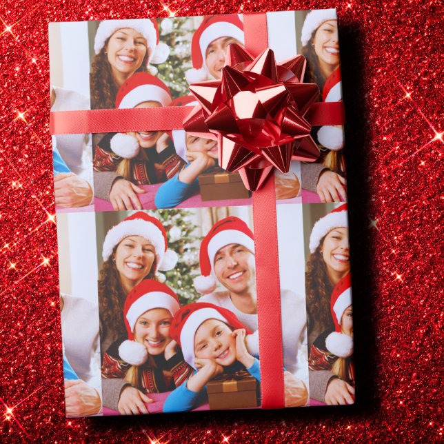 Custom Photo Gift Wrap , Family Custom Image Wrap Geschenkpapier (Von Creator hochgeladen)
