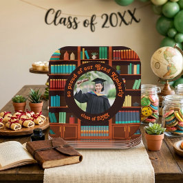 Custom Photo Graduation Paper Plate Pappteller