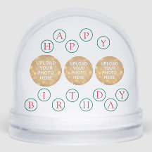 Custom Photo Happy Birthday