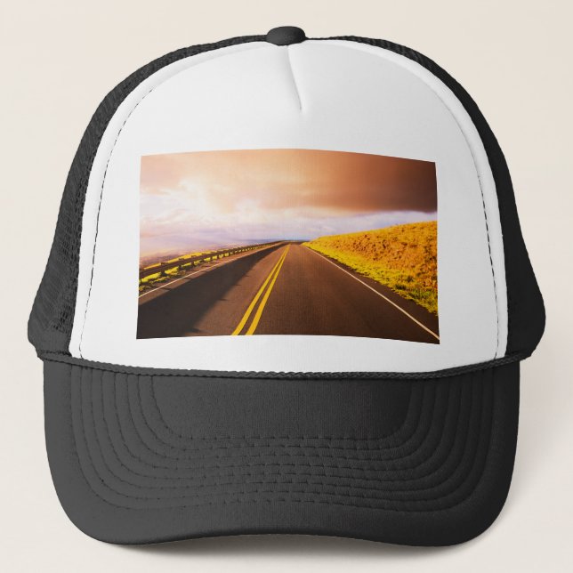 Custom Photo Hat Truckerkappe (Vorderseite)