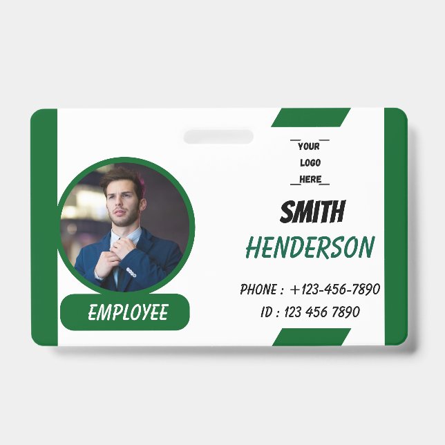  Custom Photo ID Card Badge Lanyard (Avant)