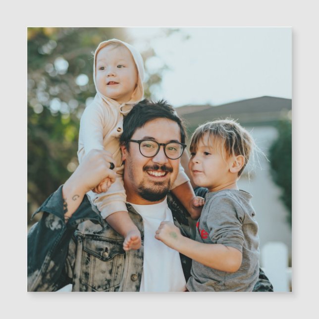 Custom Photo  Magnetkarte (Vorderseite)