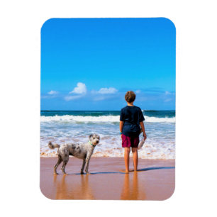 Custom Photo Make Your Own Design - I Love My Pet Magnet