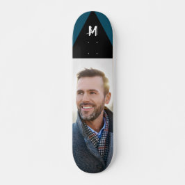 Custom Photo Monogram Personalize  Skateboard