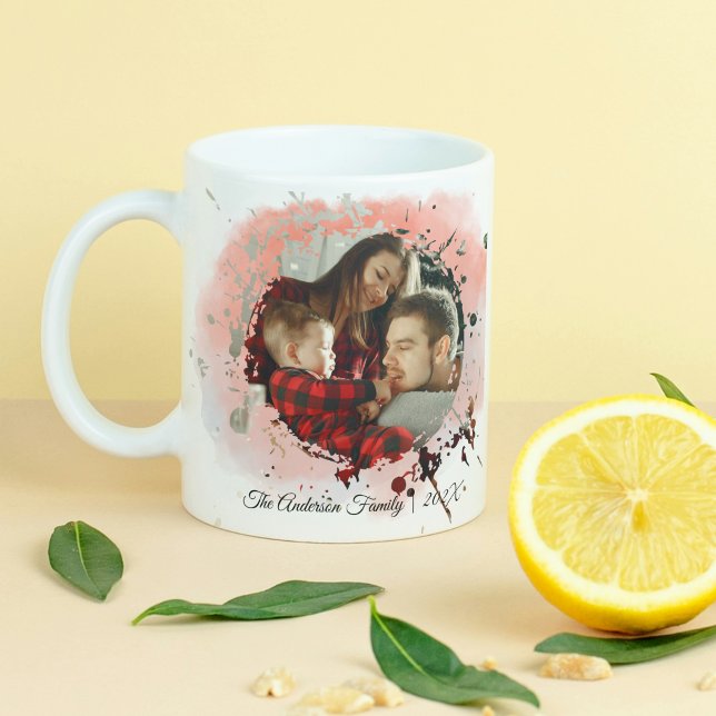 Custom Photo Mug – Personalized Coffee Cup Gift Tasse (Custom Photo Mug for Family Couple, Custom Photo Coffee Mugs)