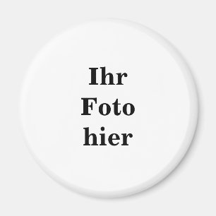 Custom photo nom personalized aimant