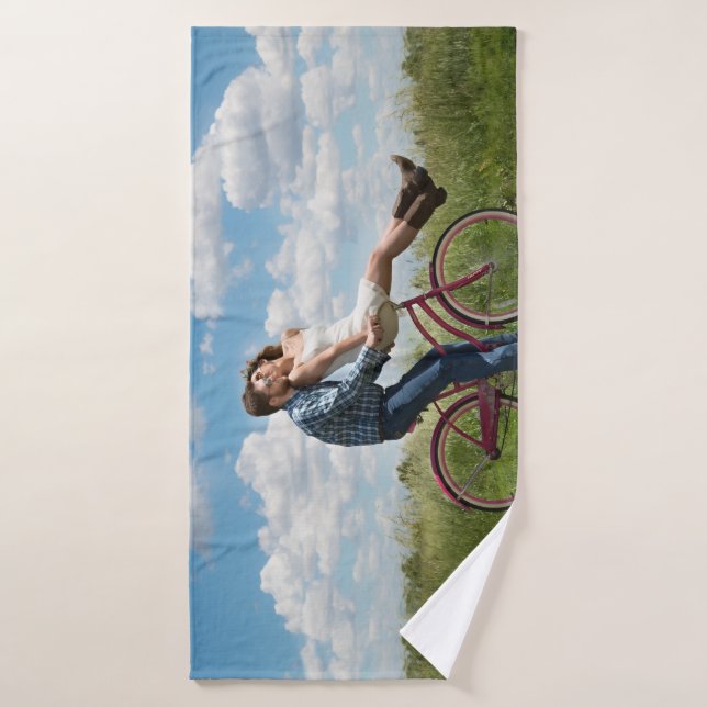 Custom Photo Personalized   Badehandtuch (Badehandtuch)