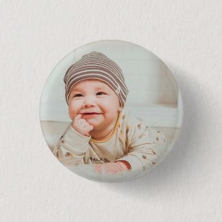 Custom Photo Personalized Photo Button