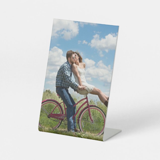 Custom Photo Personalized   Sockelschild (Vorderseite)