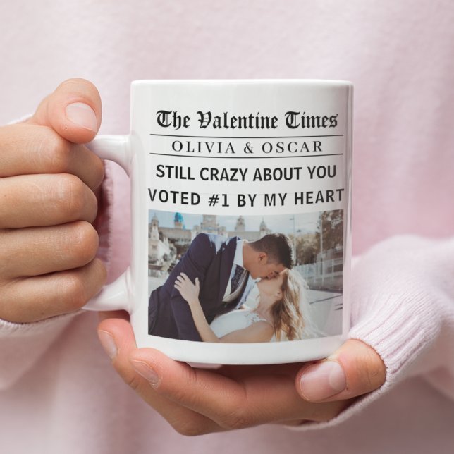 Custom Photo – Personalized “Valentines Times Gift Kaffeetasse (Von Creator hochgeladen)