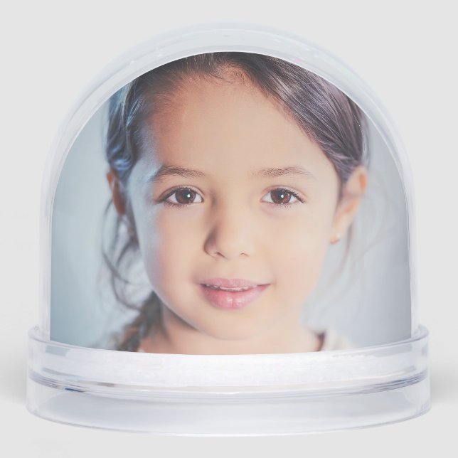 CUSTOM PHOTO SNOW GLOBE (Avant)