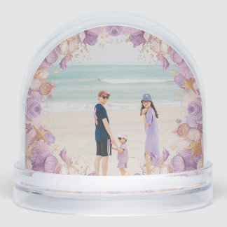 Custom Photo Snow Globe shells– Personalized Gift
