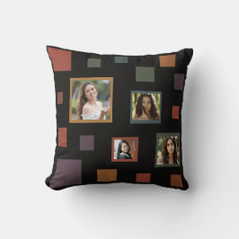 Custom Photo Squares Kissen