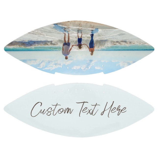 Custom Photo Text Football Your Favorite Photos (Paneele)