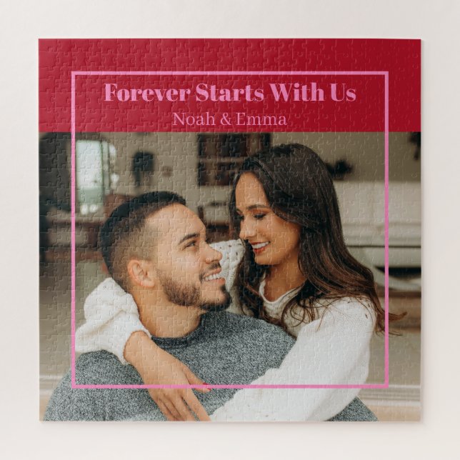 Custom Photo & Text Romantic Gift - Personalized  (Vertikal)
