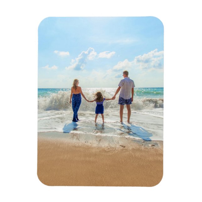 Custom Photo - Unique Your Own Design Personalized Magnet (Vertikal)