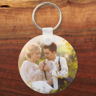 custom photo wedding keepsake  schlüsselanhänger