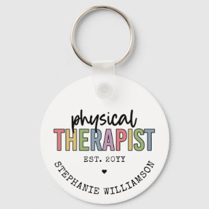 Custom Physical Therapist PT Graduation gifts Schlüsselanhänger