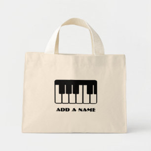 Custom Piano Music Bag Mini Stoffbeutel