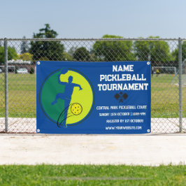Custom Pickleball Turniermeisterschaft Blue Banner