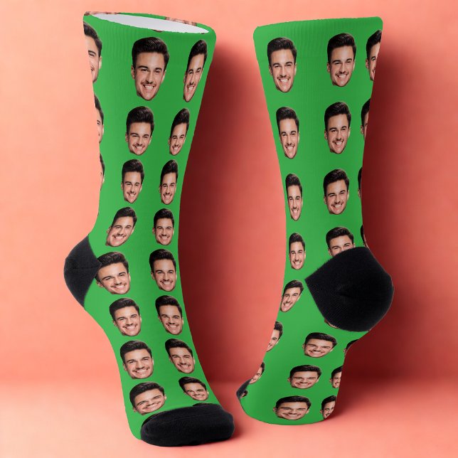 Custom Picture Socks, Personalized Face Gift  Socken (Von Creator hochgeladen)