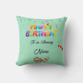 Custom Pillow Geschenk für Geburtstagsfeiern Kissen
