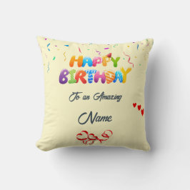 Custom Pillow Geschenk für Geburtstagsfeiern Kissen