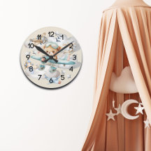 Custom Pilot Teddy Bär Kinderzimmer