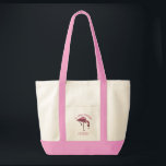 Custom Pink Flamingo 50. Geburtstag Novelty Swag Tragetasche<br><div class="desc">Niedliche personalisierte 50. Geburtstagsparty flamingo Gag Tote Tasche. Fügen Sie Ihren Namen und Ihre Nachricht hinzu,  indem Sie auf den Button "Personalisieren" klicken,  um ein Party für Ihre Feier zu erstellen. Ein perfekter Sake für die Gäste,  um sich an diesen besonderen Meilenstein zu erinnern.</div>