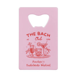 Custom Pink Junggeselinnen-Abschied Gefallen Flasc Geldbeutel Flaschenöffner