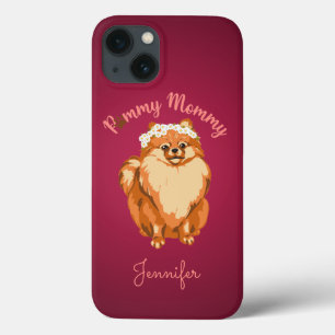 Custom Pink Pommy Mommy Case-Mate iPhone Hülle