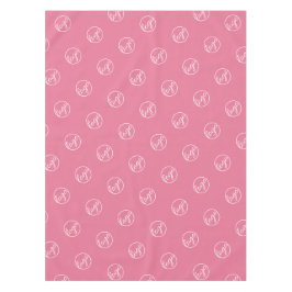 Custom Pink Restaurant Trade Show Logo Business Tischdecke