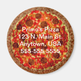 Custom Pizzeria Pizza Promotionmagazin Magnet